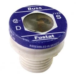 S Style Plug 15 Amp Fuse (4-Pack) by Cooper Bussmann