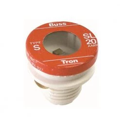Type SL Time Delay Tamper Proof Fuse 125-Volt 20 Amp (Pack-4) by Cooper Bussmann