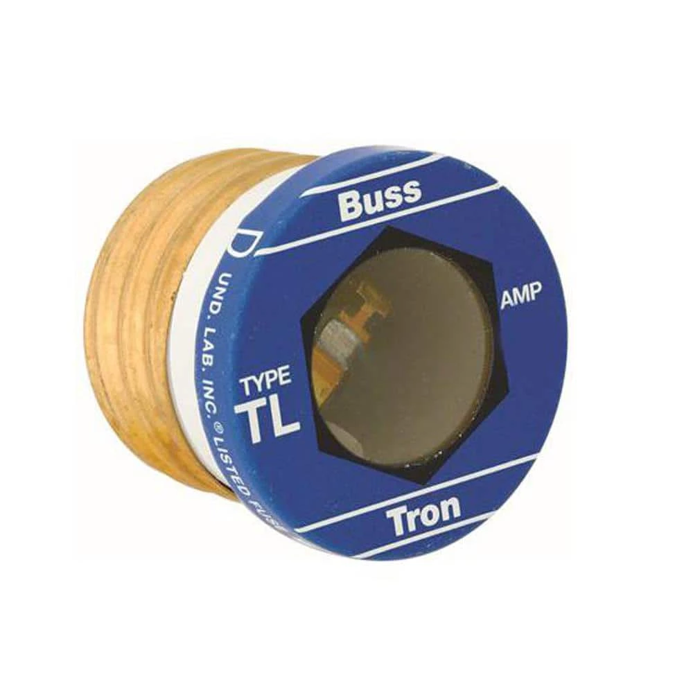 Type TL Time Delay Glass Plug Fuse 125-Volt 20 Amp (Pack-4) by Cooper Bussmann 1 Type TL Time Delay Glass Plug Fuse 125-Volt 20 Amp (Pack-4) by Cooper Bussmann