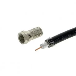RG-6 Twist-On F-Connectors (Standard Package is 3-Packs of 10) by IDEAL -Cooper Bussmann sale ideal cable connectors 85 053 4f 1000