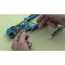 RJ-45 8-Position 8-Contact Category 5e Modular Plugs (25 per Card) by IDEAL 20 RJ-45 8-Position 8-Contact Category 5e Modular Plugs (25 per Card) by IDEAL -Cooper Bussmann sale ideal cable connectors 85 346 4f 1000