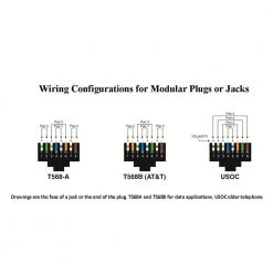 Cat6 Feed-Thru RJ45 Modular Plug (25-Pack) by IDEAL -Cooper Bussmann sale ideal cable connectors 85 375 76 1000