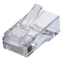 Cat 6 Feed-Thru RJ-45 Modular Plug (100-Pack) by IDEAL -Cooper Bussmann sale ideal cable connectors 85 377 66 1000