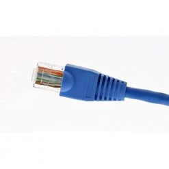 RJ-45 Cat 5e Data Plugs with Strain Relief Boots (15 per Pack) by IDEAL