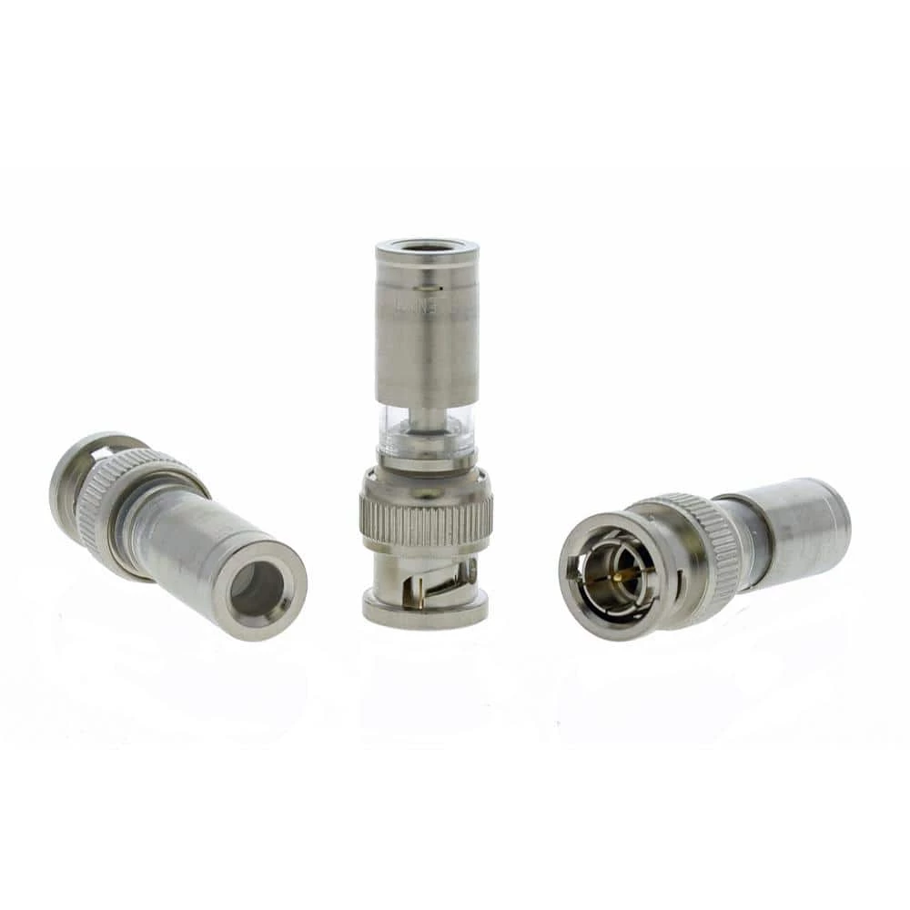 RG59 BNC Plenum Compression Connector (15-Pack) by IDEAL 1 RG59 BNC Plenum Compression Connector (15-Pack) by IDEAL