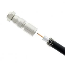 RG11 F Compression Connector, Nickle Plated (10 per Pack) by IDEAL -Cooper Bussmann sale ideal cable connectors 89 211 44 1000