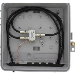 5 MHz - 1 GHz 2-Way High-Performance Cable Splitter (Standard Package, 4 Splitters) by IDEAL -Cooper Bussmann sale ideal cable splitters signal amplifiers 85 132 4f 1000