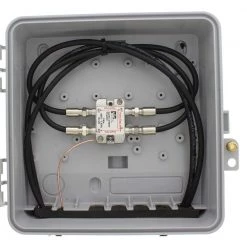 5 MHz - 2.4 GHz 3-Way Digital Splitter (Standard Package, 3 Splitters) by IDEAL -Cooper Bussmann sale ideal cable splitters signal amplifiers 85 333 4f 1000