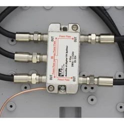5 MHz - 2.4 GHz 4-Way Digital Splitter (Standard Package, 2 Splitters) by IDEAL -Cooper Bussmann sale ideal cable splitters signal amplifiers 85 334 1f 1000