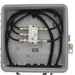 5 MHz - 2.4 GHz 4-Way Digital Splitter (Standard Package, 2 Splitters) by IDEAL -Cooper Bussmann sale ideal cable splitters signal amplifiers 85 334 4f 1000