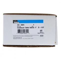 Gate Valve Lockout For 1 in. - 2-1/2 in. Valve by IDEAL -Cooper Bussmann sale ideal circuit breaker lockouts 44 824 44 1000