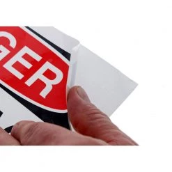 Safety Sign, "Danger High Voltage Keep Out", Adhesive - (5-Pack) by IDEAL 7 Safety Sign, "Danger High Voltage Keep Out", Adhesive - (5-Pack) by IDEAL -Cooper Bussmann sale ideal circuit breaker lockouts 44 881 31 1000