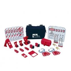 Standard Lockout/Tagout Kit (26-Piece) by IDEAL