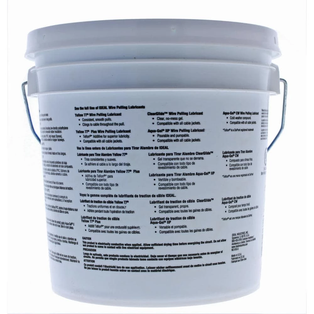1 Gal. Aqua-Gel II Pulling Lubricant by IDEAL 4 1 Gal. Aqua-Gel II Pulling Lubricant by IDEAL - Image 4