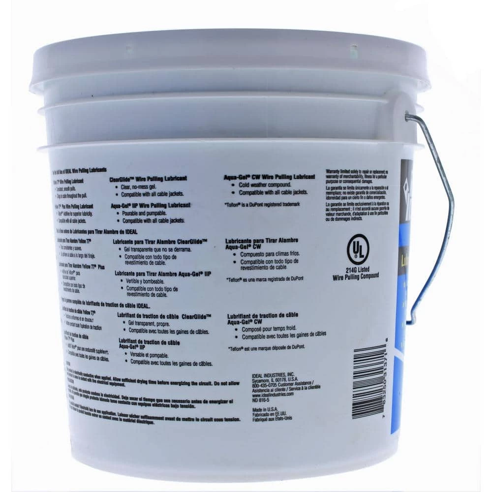 1 Gal. Aqua-Gel II Pulling Lubricant by IDEAL 5 1 Gal. Aqua-Gel II Pulling Lubricant by IDEAL - Image 5