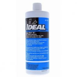 1 Qt. Aqua-Gel II Non-Toxic Cable Pulling Lubricant (2-Bottles) by IDEAL