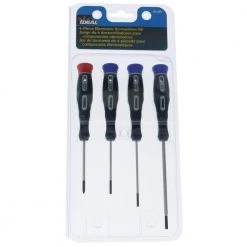 4-Piece Electronic Screwdrivers Set by IDEAL -Cooper Bussmann sale ideal electrical screwdrivers nut drivers 36 249 76 1000