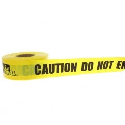 3 in. x 1,000 ft. Barricade Tape Caution Do Not Enter, Yellow by IDEAL 11 3 in. x 1,000 ft. Barricade Tape Caution Do Not Enter, Yellow by IDEAL -Cooper Bussmann sale ideal electrical tapes 42 002 31 1000