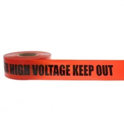 3 in. x 1,000 ft. Barricade Tape Danger High Voltage Keep Out, Red by IDEAL -Cooper Bussmann sale ideal electrical tapes 42 052 44 1000
