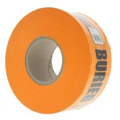 3 in. x 1,000 ft. Non-Detect Underground Caution Buried Telephone Line, Orange by IDEAL -Cooper Bussmann sale ideal electrical tapes 42 103 4f 1000