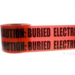 6 in. x 1000 ft.Non-Detect Underground Caution Buried Electric Line, Red (1 Roll) by IDEAL 11 6 in. x 1000 ft.Non-Detect Underground Caution Buried Electric Line, Red (1 Roll) by IDEAL -Cooper Bussmann sale ideal electrical tapes 42 151 31 1000