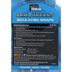ArmourBand Model Insulating Wrap, Blue (100-Jar) by IDEAL -Cooper Bussmann sale ideal electrical tapes 47 110j fa 1000