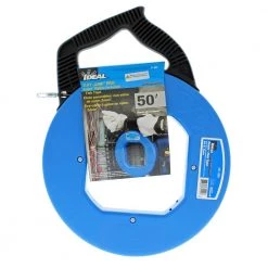 50 ft. x 3/16 in. Wide Zoom Fish Tape with Eyelet by IDEAL -Cooper Bussmann sale ideal fish tape poles 31 090 c3 1000