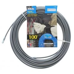 3/16 in. x 100 ft. Zoom Fish Tape Replacement, w/Eyelet by IDEAL