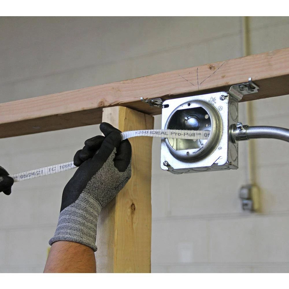 1/2 in. x 3000 ft. Reel Pro-Pull Measuring Pull Tape Tensile Strength 1250 lbs. by IDEAL 4 1/2 in. x 3000 ft. Reel Pro-Pull Measuring Pull Tape Tensile Strength 1250 lbs. by IDEAL - Image 4