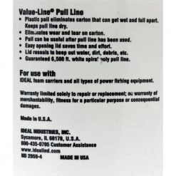 3/16 in. x 6500 ft. Valu-Line Pull Line in a Bucket 190 lbs. by IDEAL -Cooper Bussmann sale ideal fish tape poles 31 338 fa 1000