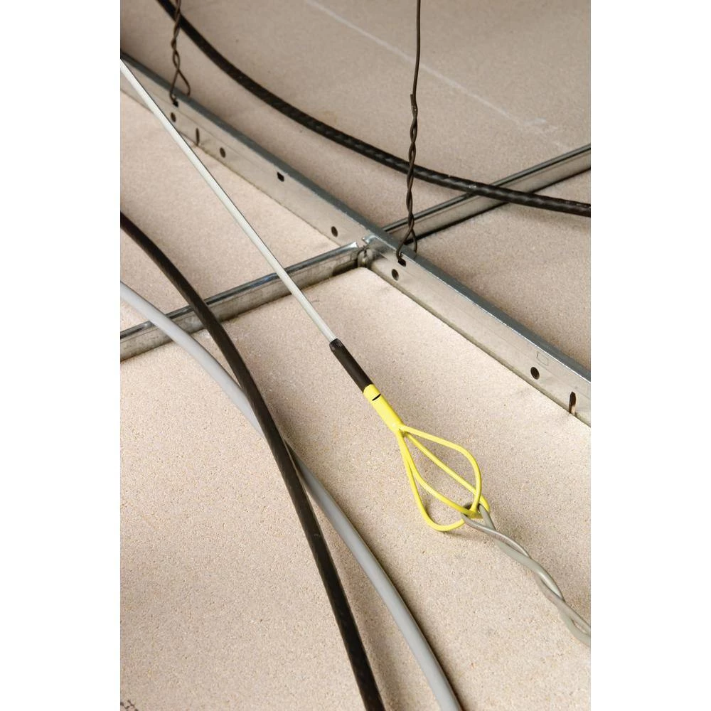 48 ft. x 1/4 in. Tuff-Rod Fishing Pole, White (12-Pack) by IDEAL 2 48 ft. x 1/4 in. Tuff-Rod Fishing Pole, White (12-Pack) by IDEAL - Image 2