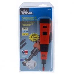 Punchdown Tool with 110 and 66 Blades by IDEAL -Cooper Bussmann sale ideal network cable testers 35 485 4f 1000