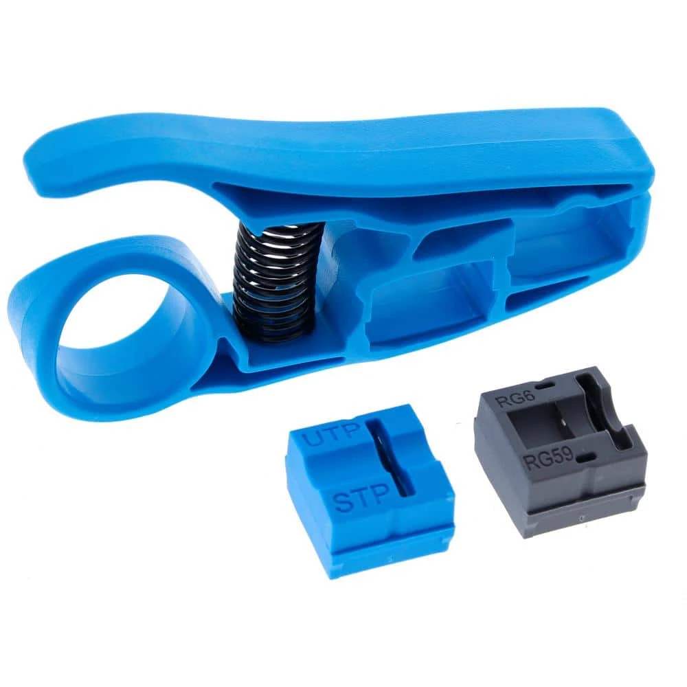 PrepPro Stripper Coax/UTP Cable Stripper, Blue/Gray by IDEAL 8 PrepPro Stripper Coax/UTP Cable Stripper, Blue/Gray by IDEAL - Image 8