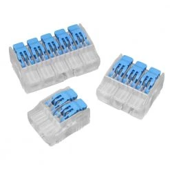 In-Sure 3-Port Lever Wire Connector (50/Bag) by IDEAL -Cooper Bussmann sale ideal wire connectors wire terminals 30 05l23 44 1000