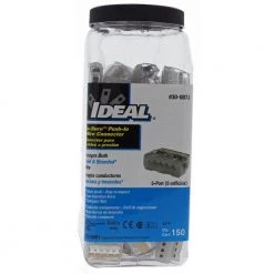 In-Sure 5-Port Push-In Wire Connector (150-Jar) by IDEAL -Cooper Bussmann sale ideal wire connectors wire terminals 30 087j 1f 1000