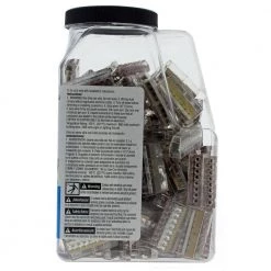 In-Sure 8-Port Push-In Wire Connector (100/Jar) by IDEAL -Cooper Bussmann sale ideal wire connectors wire terminals 30 090j 40 1000