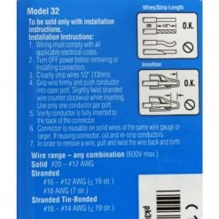 2-Port In-Sure Push-In Wire Connector, Red (300-Jar) by IDEAL -Cooper Bussmann sale ideal wire connectors wire terminals 30 1032j 44 1000