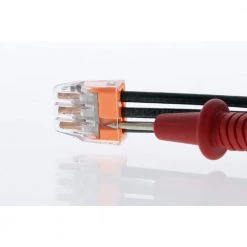 In-Sure Push-In Wire Connector, 3-Port - Orange (100 Per Bag, Standard Package is 3 Bags) by IDEAL -Cooper Bussmann sale ideal wire connectors wire terminals 30 1033p 1f 1000 1