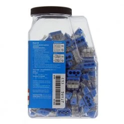 In-Sure Push-In Wire Connector, 10 AWG, 3-Port, 150 (Jar) by IDEAL -Cooper Bussmann sale ideal wire connectors wire terminals 30 1039j 40 1000