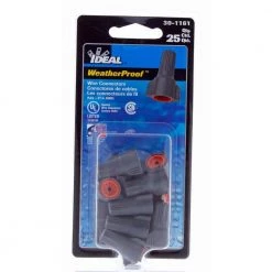 Model 61, WeatherProof Wire Connector in Gray-Orange (25 per Card)) by IDEAL -Cooper Bussmann sale ideal wire connectors wire terminals 30 1161 c3 1000