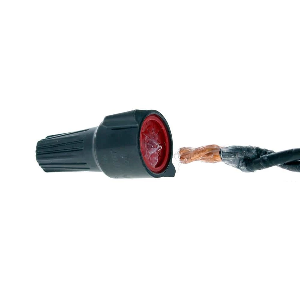 Model 62, WeatherProof Wire Connector in Gray-Red (20 per Card) by IDEAL 6 Model 62, WeatherProof Wire Connector in Gray-Red (20 per Card) by IDEAL - Image 6