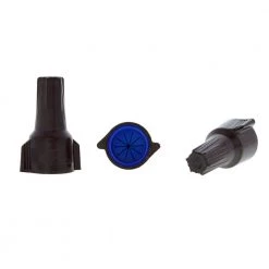 Model 63, WeatherProof Wire Connector in Gray-Blue (15 per Card) by IDEAL