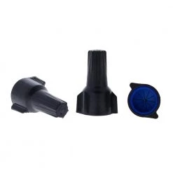 Model 63 WeatherProof Wire Connector, Gray-Blue (50 per Jar) by IDEAL