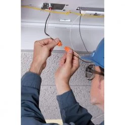 PowerPlug Luminaire Disconnect - Orange (5 Per Bag, Standard Package is 5 Bags) by IDEAL -Cooper Bussmann sale ideal wire connectors wire terminals 30 1302s 31 1000 1