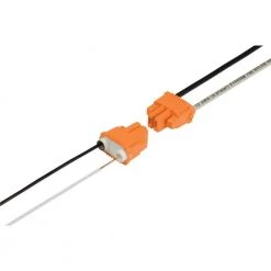 PowerPlug Luminaire Disconnect - Orange (5 Per Bag, Standard Package is 5 Bags) by IDEAL -Cooper Bussmann sale ideal wire connectors wire terminals 30 1302s 44 1000 1