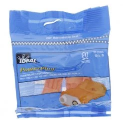 PowerPlug Orange Ballast Disconnect Discs (5-Pack) by IDEAL -Cooper Bussmann sale ideal wire connectors wire terminals 30 1302s 76 1000