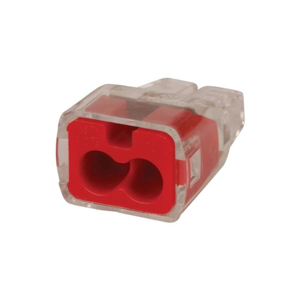 32 Red In-Sure 2-Port Connector (10-Pack) by IDEAL 1 32 Red In-Sure 2-Port Connector (10-Pack) by IDEAL