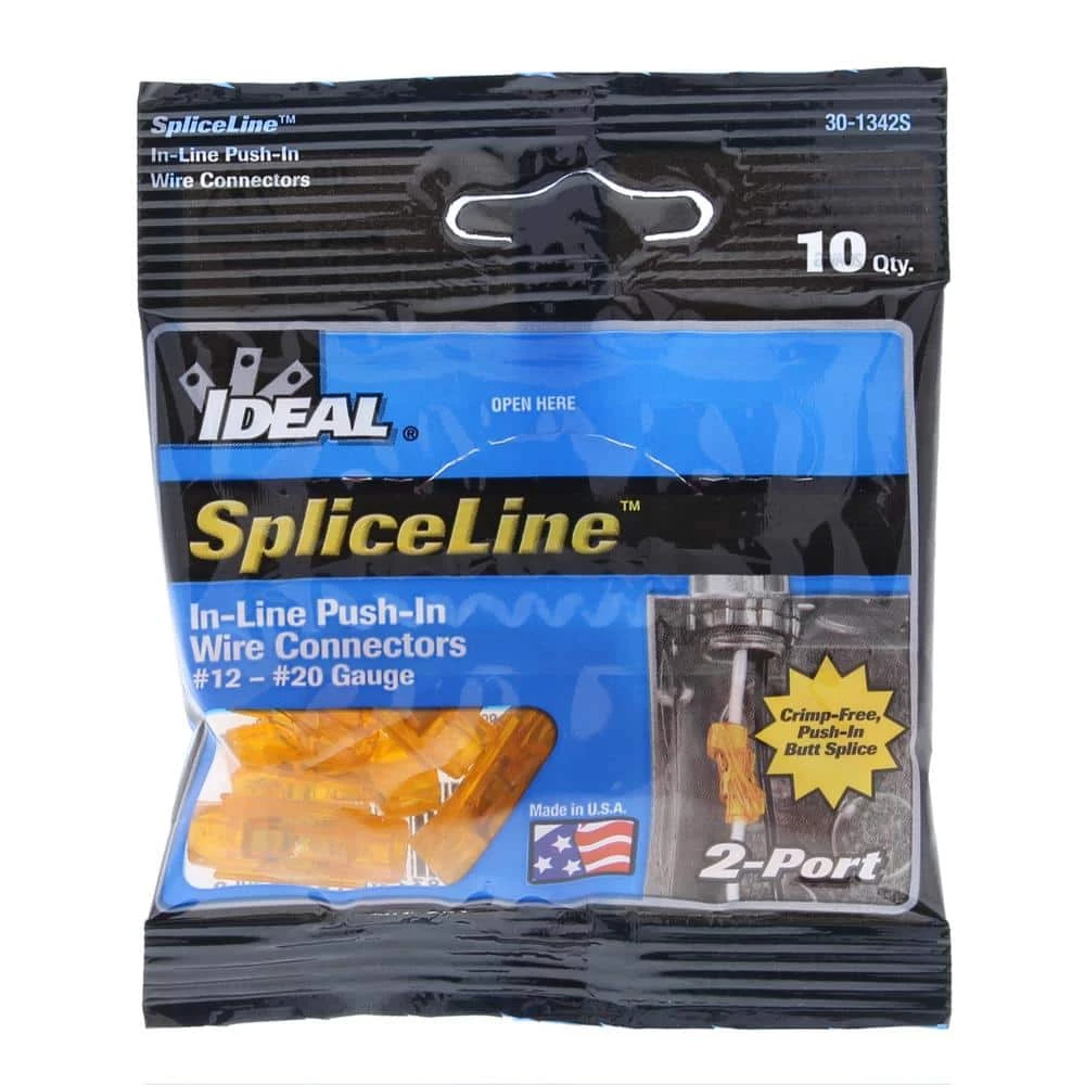 SpliceLine Wire Connector Model 42 Orange (10 per Bag, Standard Package is 6 Bags) by IDEAL 4 SpliceLine Wire Connector Model 42 Orange (10 per Bag, Standard Package is 6 Bags) by IDEAL - Image 4