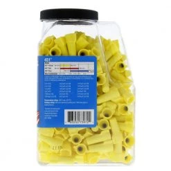 451 Yellow WING-NUT Wire Connectors (250-Pack) by IDEAL -Cooper Bussmann sale ideal wire connectors wire terminals 30 1451j 40 1000