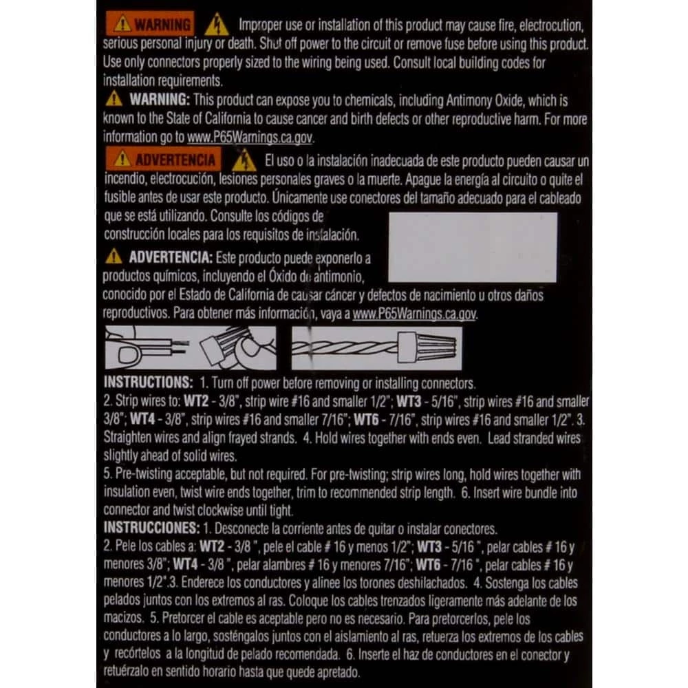 WireTwist Blue, Orange, Yellow, Red Assorted Colors Wire Connectors (300-Count Jar) by IDEAL 4 WireTwist Blue, Orange, Yellow, Red Assorted Colors Wire Connectors (300-Count Jar) by IDEAL - Image 4
